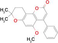 5-methoxy-8,8-dimethyl-4-phenyl-9,10-dihydro-2H,8H-pyrano[2,3-f]chromen-2-one