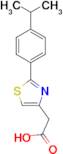 [2-(4-isopropylphenyl)-1,3-thiazol-4-yl]acetic acid