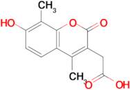 (7-hydroxy-4,8-dimethyl-2-oxo-2H-chromen-3-yl)acetic acid