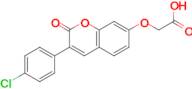 {[3-(4-chlorophenyl)-2-oxo-2H-chromen-7-yl]oxy}acetic acid