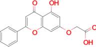 [(5-hydroxy-4-oxo-2-phenyl-4H-chromen-7-yl)oxy]acetic acid