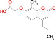 [(8-methyl-2-oxo-4-propyl-2H-chromen-7-yl)oxy]acetic acid