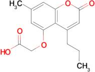 [(7-methyl-2-oxo-4-propyl-2H-chromen-5-yl)oxy]acetic acid