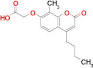 [(4-butyl-8-methyl-2-oxo-2H-chromen-7-yl)oxy]acetic acid