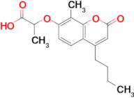 2-[(4-butyl-8-methyl-2-oxo-2H-chromen-7-yl)oxy]propanoic acid