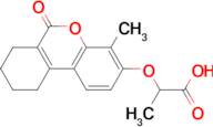 2-[(4-methyl-6-oxo-7,8,9,10-tetrahydro-6H-benzo[c]chromen-3-yl)oxy]propanoic acid