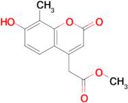 methyl (7-hydroxy-8-methyl-2-oxo-2H-chromen-4-yl)acetate