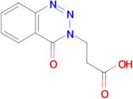 3-(4-oxo-1,2,3-benzotriazin-3(4H)-yl)propanoic acid