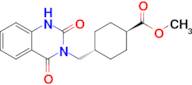 methyl trans-4-[(2,4-dioxo-1,4-dihydroquinazolin-3(2H)-yl)methyl]cyclohexanecarboxylate