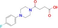 4-[4-(4-fluorophenyl)piperazin-1-yl]-4-oxobutanoic acid