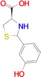 (4R)-2-(3-hydroxyphenyl)-1,3-thiazolidine-4-carboxylic acid