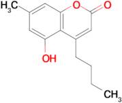 4-butyl-5-hydroxy-7-methyl-2H-chromen-2-one