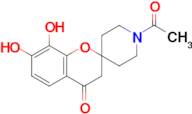 1'-acetyl-7,8-dihydroxyspiro[chromene-2,4'-piperidin]-4(3H)-one