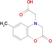 (6-methyl-2-oxo-2,3-dihydro-4H-1,4-benzoxazin-4-yl)acetic acid