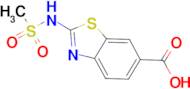2-[(methylsulfonyl)amino]-1,3-benzothiazole-6-carboxylic acid