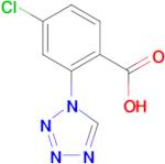 4-chloro-2-(1H-tetrazol-1-yl)benzoic acid