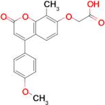 {[4-(4-methoxyphenyl)-8-methyl-2-oxo-2H-chromen-7-yl]oxy}acetic acid