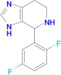 4-(2,5-difluorophenyl)-4,5,6,7-tetrahydro-3H-imidazo[4,5-c]pyridine