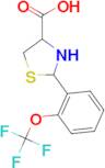 (4S)-2-[2-(trifluoromethoxy)phenyl]-1,3-thiazolidine-4-carboxylic acid