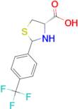 (4S)-2-[4-(trifluoromethyl)phenyl]-1,3-thiazolidine-4-carboxylic acid