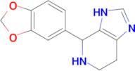 4-(1,3-benzodioxol-5-yl)-4,5,6,7-tetrahydro-3H-imidazo[4,5-c]pyridine