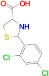 (4S)-2-(2,4-dichlorophenyl)-1,3-thiazolidine-4-carboxylic acid