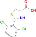 (4S)-2-(2,6-dichlorophenyl)-1,3-thiazolidine-4-carboxylic acid