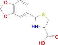 (4S)-2-(1,3-benzodioxol-5-yl)-1,3-thiazolidine-4-carboxylic acid