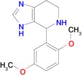 4-(2,5-dimethoxyphenyl)-4,5,6,7-tetrahydro-3H-imidazo[4,5-c]pyridine