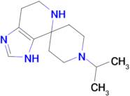 1'-isopropyl-3,5,6,7-tetrahydrospiro[imidazo[4,5-c]pyridine-4,4'-piperidine]