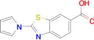 2-(1H-pyrrol-1-yl)-1,3-benzothiazole-6-carboxylic acid