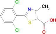 2-(2,6-dichlorophenyl)-4-methyl-1,3-thiazole-5-carboxylic acid