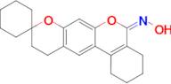 (5E)-1,2,3,4,10,11-hexahydro-5H-spiro[benzo[c]pyrano[3,2-g]chromene-9,1'-cyclohexan]-5-one oxime