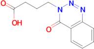 4-(4-oxo-1,2,3-benzotriazin-3(4H)-yl)butanoic acid