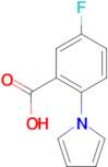 5-fluoro-2-(1H-pyrrol-1-yl)benzoic acid