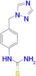 N-[4-(1H-1,2,4-triazol-1-ylmethyl)phenyl]thiourea