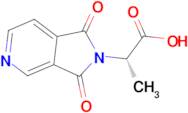 (2S)-2-(1,3-dioxo-1,3-dihydro-2H-pyrrolo[3,4-c]pyridin-2-yl)propanoic acid