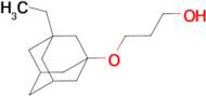 3-[(3-ethyl-1-adamantyl)oxy]propan-1-ol