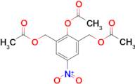 [2-(acetyloxy)-5-nitro-1,3-phenylene]di(methylene) diacetate