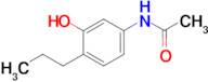 N-(3-hydroxy-4-propylphenyl)acetamide