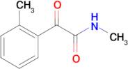 N-methyl-2-(2-methylphenyl)-2-oxoacetamide