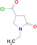 1-ethyl-5-oxopyrrolidine-3-carbonyl chloride