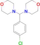 4,4'-[(4-chlorophenyl)methylene]dimorpholine