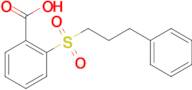 2-[(3-phenylpropyl)sulfonyl]benzoic acid