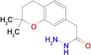 2-(2,2-dimethyl-3,4-dihydro-2H-chromen-7-yl)acetohydrazide