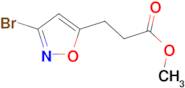 methyl 3-(3-bromoisoxazol-5-yl)propanoate