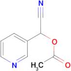 cyano(pyridin-3-yl)methyl acetate