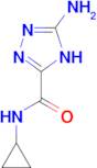 5-amino-N-cyclopropyl-1H-1,2,4-triazole-3-carboxamide