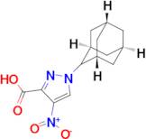 1-(2-adamantyl)-4-nitro-1H-pyrazole-3-carboxylic acid