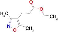 ethyl 3-(3,5-dimethylisoxazol-4-yl)propanoate